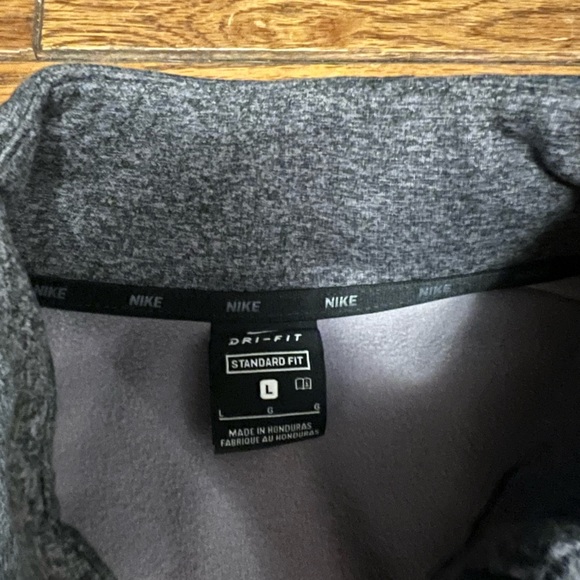 Men’s large Nike fleece lined quarter zip pullover - Picture 2 of 5